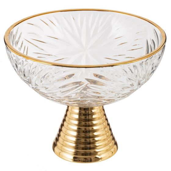 Ваза для фруктов, L14,5 W14,5 H11,5 см