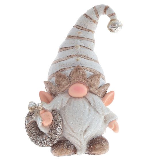 Фигурка декоративная &quot;Гном&quot;, L8 W7 H15 см, 2в.