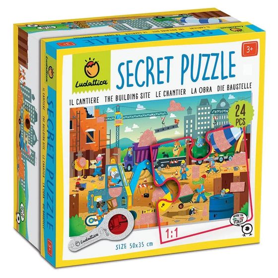 LUDATTICA Secret The Works Puzzle 24 pieces