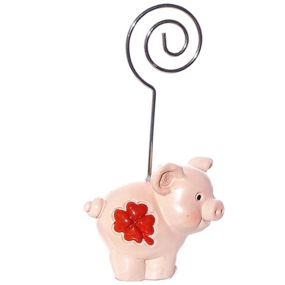 Держатель для визиток &quot;Свинка&quot;, Д4,6 Ш2,7 В7,8 см, 4в