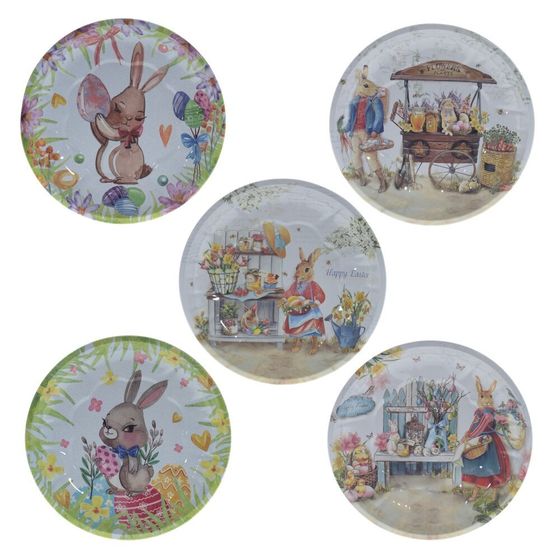 Блюдо &quot;Пасхальное&quot;, L19 W19 H2,5 см, 5в.