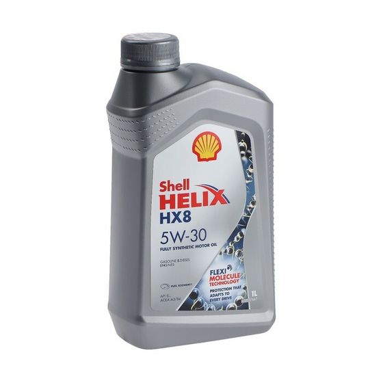 Масло моторное Shell Helix HX8 5W-30, синтетическое, 1 л 550040462