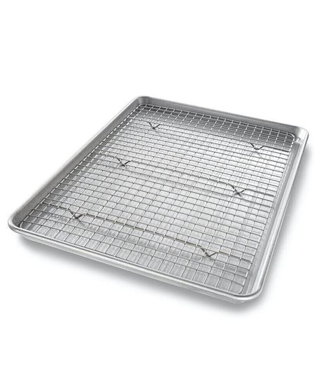 Sheet and Baking Rack Set