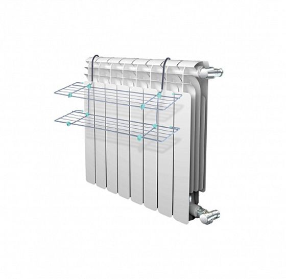 Сушилка на радиатор СБ6-65 серебряный