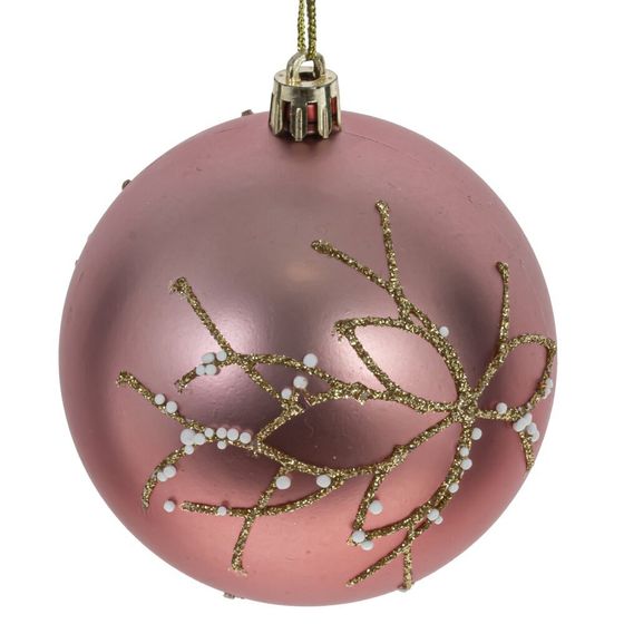 Набор из 12шт Украшение новогоднее &quot;Шар&quot;, D 8 см, L36 W26 H9 см