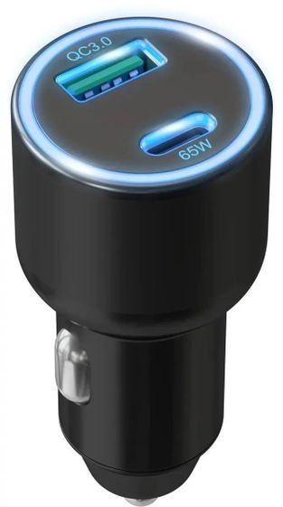 Автомобильное З/У Wiiix UCC-7-2-10 3.25A+3A USB+USB Type-C черный