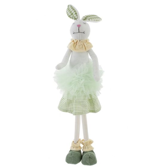 Игрушка набивная &quot;Заяц/Зайка&quot;, L13 W9 H53 см, 2в.