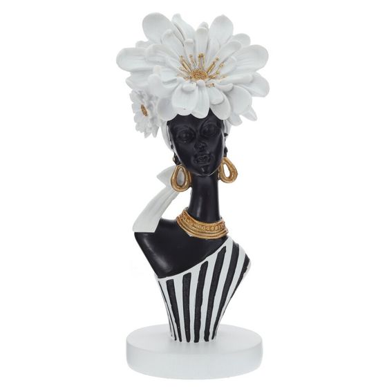 Фигурка декоративная "Африканка", L12 W11 H31 см