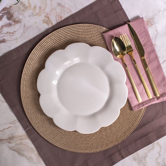 Набор столовый FLORE OPAL&amp;BLACK 18предметов