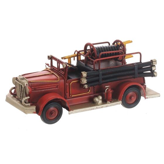 Изделие декоративное &quot;Пожарная машина&quot;, Д16,5 Ш7 В7 см