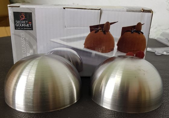 !09 Формочки для выпечки, 4 шт., 8*4,8 см., металл, Франция