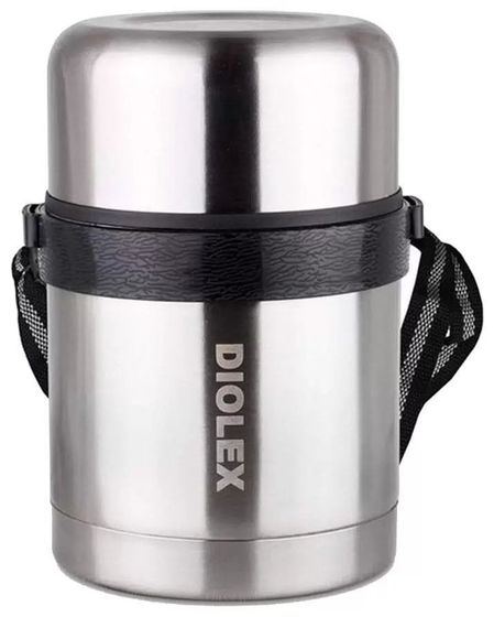 Термос Diolex DXF-1000-1 1000 мл серебристый