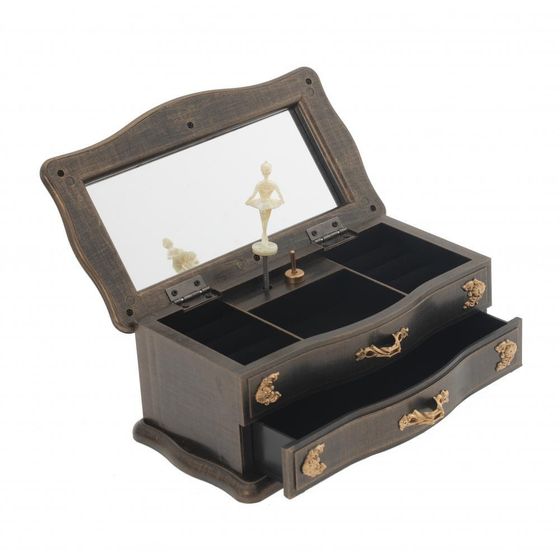 Шкатулка для украшений (музык.), L22 W12 H9 см