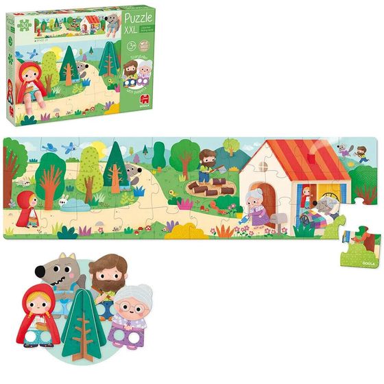 GOULA XXL puzzle little red riding hood