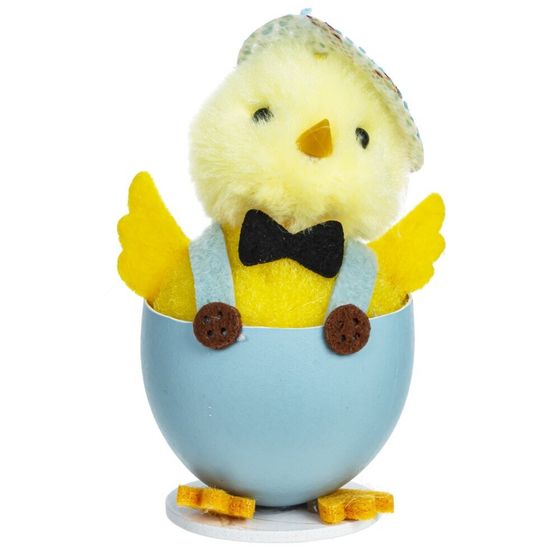 Фигурка декоративная &quot;Цыпленок&quot;, L6 W5 H9,5 см, 5в.