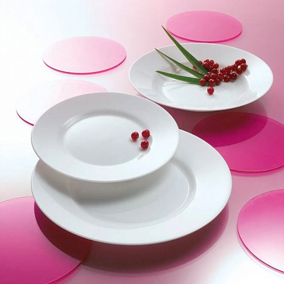 Столовый набор 18 предметов ДИРЕКТОР БЕЛЫЙ