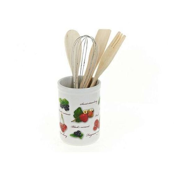 !09 Подставка для столовых приборов "Садовая ягода" + приборы