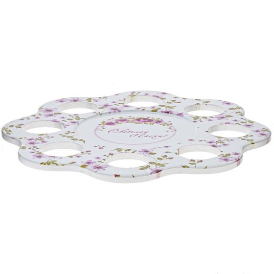 Подставка для 8-ми яиц, L22 W22 H1 см