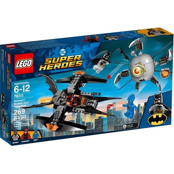 LEGO DC Comics Super Heroes Batman: Brother Eye Takedown Set 76111