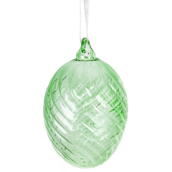 Набор из 3-х изделий декоративных подвесных &quot;Яйцо пасхальное&quot; (6*9), L19 W10 H6 см