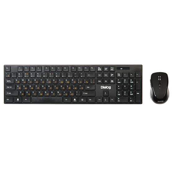 Клавиатура+мышь Dialog KMROP-4030U Pointer RF беспроводной черный