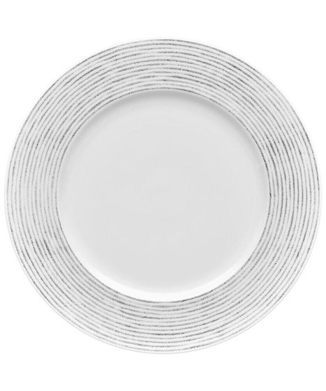 Hammock Rim Dinner Plate - Stripes