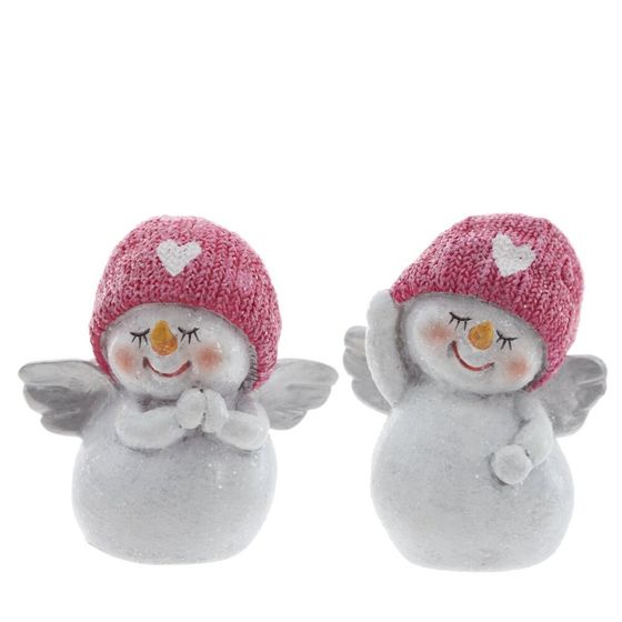 Фигурка декоративная &quot;Снеговик&quot;, L6 W3,5 H7 см, 2в.