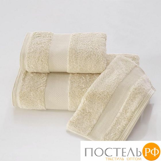 1010G10056708 Полотенце Soft cotton DELUXE светло-бежевый 75X150