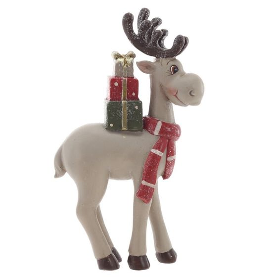 Фигурка декоративная &quot;Олень&quot;,  L8,5 W4,5 H16 см, 2в.