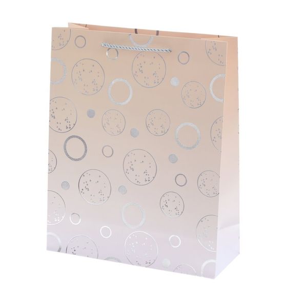 Пакет подарочный (бумага 210г/м2, блок микс 12шт), L26 W10 H32 см, 4в.