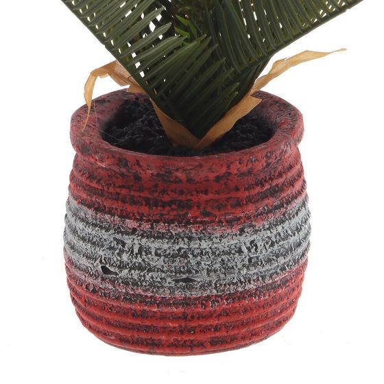 Цветочная композиция &quot;Пальма&quot;, L27 W23 H34 см, 3в.