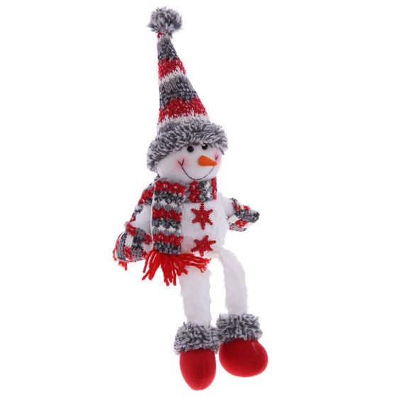 Игрушка набивная &quot;Снеговик&quot;, L18 W8 H48 см, 2в.