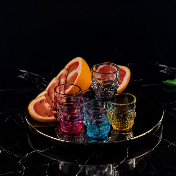 Набор стопок SKULL COLORS 6шт 50мл