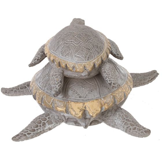 Фигурка декоративная &quot;Черепахи&quot;, L19 W17 H9,5 см