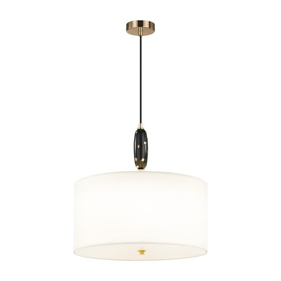 Люстра Odeon Light. Pollen, 5х40Вт, E14, 430-1945х450 мм, цвет золотой, чёрный, белый