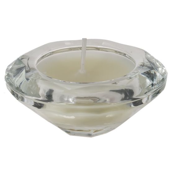 Набор из 2-х свечей в подсвечниках, D 4.5 см, L17,5 W7 H3 см