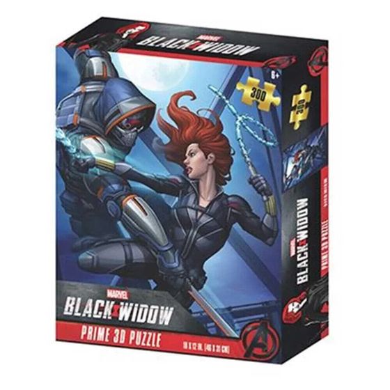 PRIME 3D Marvel Black Widow And Taskmaster Puzzle 200 pieces