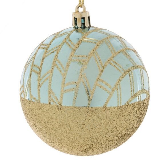 Набор из 12 шт: Украшение новогоднее &quot;Шар&quot;, L35 W27 H9 см