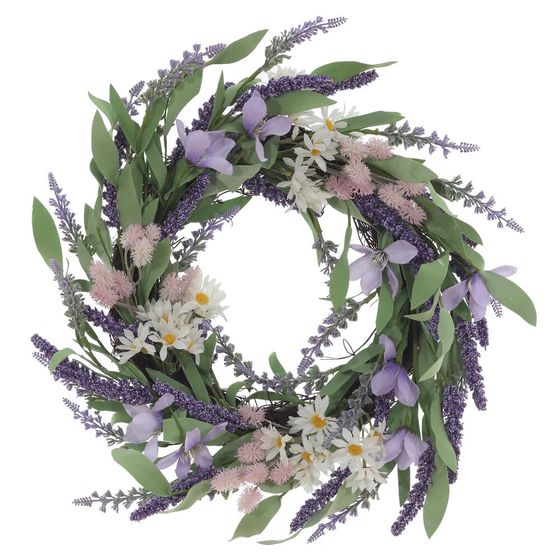 Изделие декоративное "Венок", L45 W45 H10 см