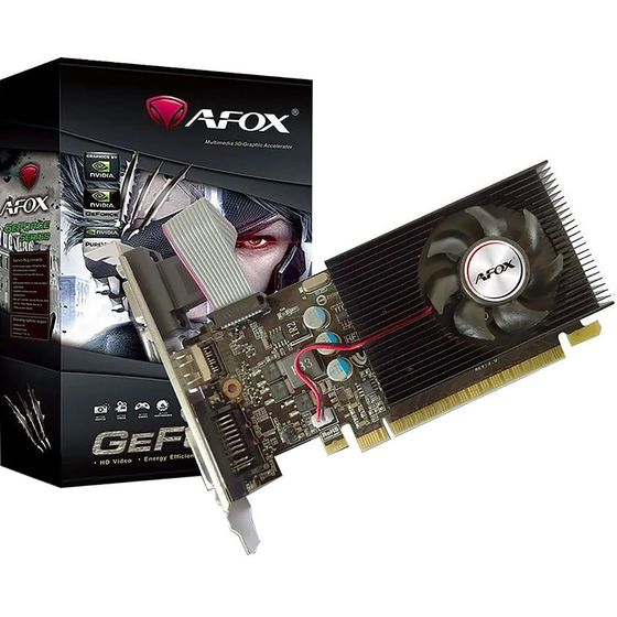 Видеокарта Afox PCI-E 2.0 GT730 2GB AF730-2048D3L6 GDDR3 128bit 700/1333 1xDVI 1xHDMI 1xVGA low prof RTL