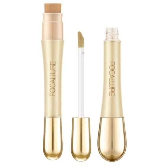 Консилер с кистью Focallure Soft Matte Complete Concealer, тон 06, 8 г