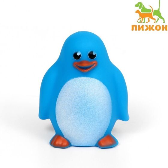 Игрушка пищащая &quot;Пингвин&quot; для собак, 7,5 х 6 см