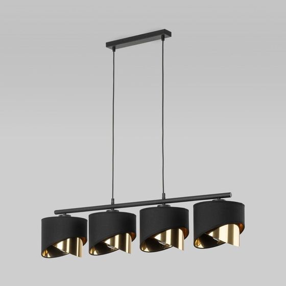 Светильник подвесной TK Lighting Grant Black 4825, E27, 4х40Вт, 950х200 мм, цвет чёрный