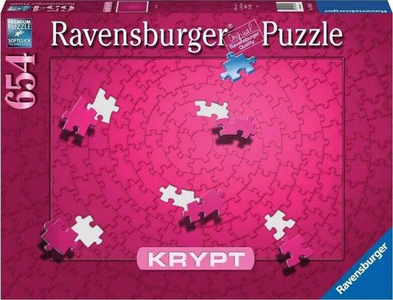 Пазл Ravensburger 654 детали. Склеп розовый
