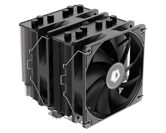 Кулер для процессора ID-Cooling SE-206-XT Soc-AM5/AM4/1151/1200/2066/1700 4-pin 15-35dB Al+Cu 250W 1100gr LED Ret