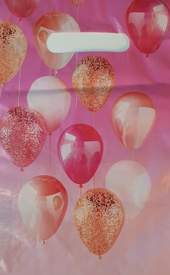 !09 Комплект из 25 штук, 20x30 см., 30 мкм., ручка вырубная :Пакет &quot;Гиацинты&quot;, 5 штук полиэтиленовый +  Пакет &quot;Праздничные шары&quot;, 15 штук полиэтиленовый + Пакет &quot;Лирика&quot;, 5 штук полиэтиленовый