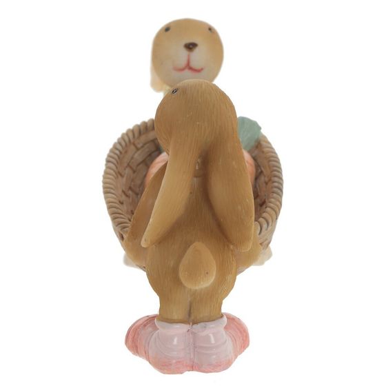 Фигурка декоративная &quot;Зайцы&quot;, L13 W5 H7 см