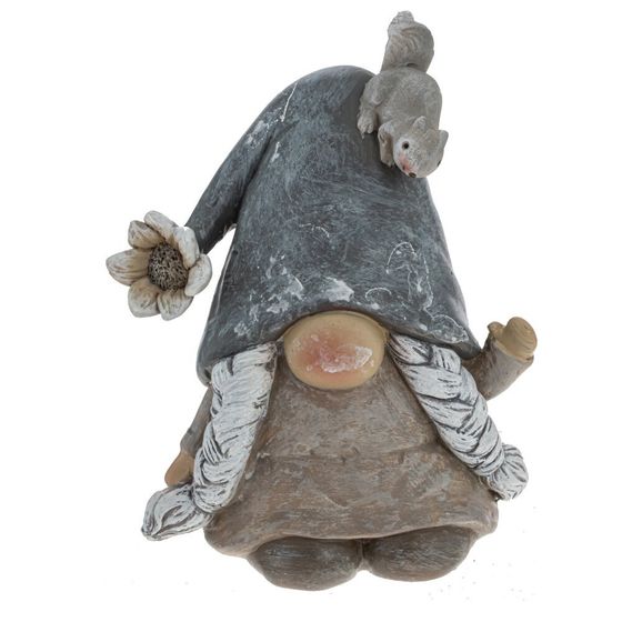 Фигурка декоративная &quot;Гном&quot;, L10 W8 H15 см, 2в.