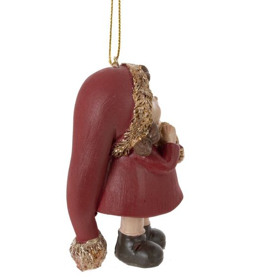Фигурка декоративная подвесная &quot;Девочка&quot;, L5 W5 H10 см, 2в.