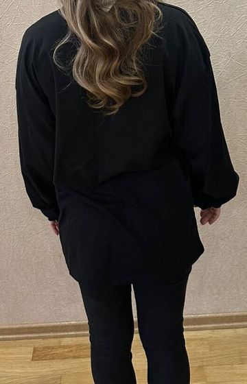 !09 Худи c карманами с капюшоном с принтом "Молния" Размер L